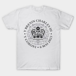 Arwyddlun Coroniad y Brenin Charles III T-Shirt